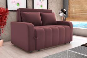 Sofá Cama Amora Veludo Rose E431 - Matrix