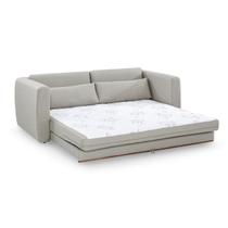Sofá cama Aurora Premium Casal medida 1,58m linho bege