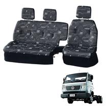 Sofá Cama Banco Completo Euro 5 Cabine Grande Cinza