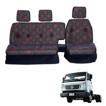 Sofá Cama Banco Completo Euro 5 Cabine Grande Vermelho Sofá Cama Banco Completo Euro 5 Cabine Grande Vermelho