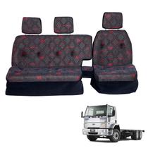 Sofá Cama Banco Completo Ford Cargo 1997 1998 1999 2000 Verm