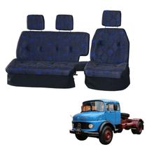 Sofá Cama Banco Completo Mercedes 1519 Azul Sofá Cama Banco Completo Mercedes 1519 Azul