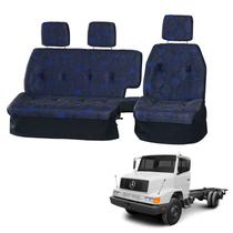 Sofá Cama Banco Completo Mercedes 1618 HPN RETO Azul