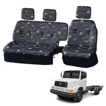 Sofá Cama Banco Completo Mercedes 1618 HPN RETO Cinza