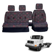 Sofá Cama Banco Completo Mercedes 1618 HPN RETO Vermelho