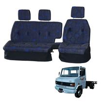 Sofá Cama Banco Completo Mercedes 710 / 912 / 914 Azul Sofá Cama Banco Completo Mercedes 710 / 912 / 914 Azul