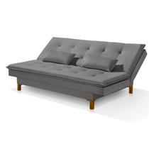 Sofá Cama Bangkok Costura Capitonê Sofisticado em Madeira Sofá Cama Bangkok Costura Capitonê Sofisticado em Madeira