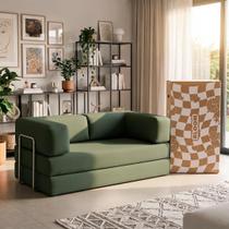 Sofá Cama Bloom Retrátil e modular Sofá na Caixa Sofá Cama Bloom Retrátil e modular Sofá na Caixa