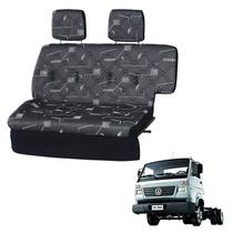 Sofá Cama Caminhão Euro 5 Cabine Grande Cinza