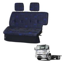 Sofá Cama Caminhão Ford Cargo 2005 2006 2007 2008 2009 Azul