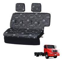 Sofá Cama Caminhão MB 1620 - 2002 2003 2004 2005 2006 Cinza