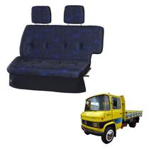 Sofá Cama Caminhão Mercedes 608D Azul Sofá Cama Caminhão Mercedes 608D Azul