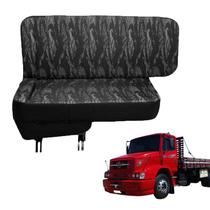 Sofá Cama Caminhão Para MB 1620 Lado Carona