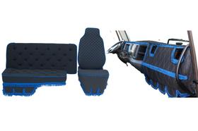 Sofá Cama Carona + Capa Banco Le + Capa Painel Mb 712c frontal Sofá Cama Carona + Capa Banco Le + Capa Painel Mb 712c frontal