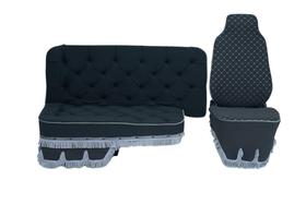 Sofá Cama Carona + Capa Banco Motorista Caminhão Mb Bicudo 1620 ATRON