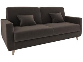 Sofá-cama Casal 3 Lugares Reclinável Veludo Matrix Emília Sofá-cama Casal 3 Lugares Reclinável Veludo Matrix Emília