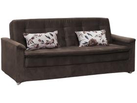 Sofá-cama Casal 3 Lugares Reclinável Veludo Sofá-cama Casal 3 Lugares Reclinável Veludo