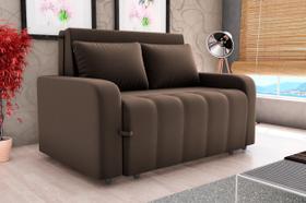 Sofá Cama Casal Amora New 3 Lugares Reclinável Com Almofadas Luxo Em Suede Veludo Premium LIMOV