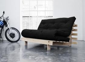 Sofa Cama Casal Futon Tokio Com Madeira Maciça Nobre - R9 Design Futon
