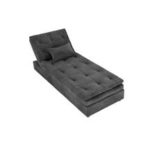 Sofá Cama Chaise Priscila Solteiro Elegante Sofisticado