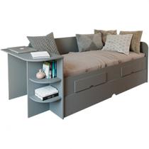 Sofá Cama Cimol Bibox Helena MDF com Escrivaninha