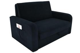 Sofá Cama com Baú 2 Lugares Daiane Petróleo Matrix Sofá Cama com Baú 2 Lugares Daiane Petróleo Matrix