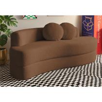 Sofá Cama Cosi. 1,88m Xpand Tech Tecido Bouclê Cama inBox Sofá Cama Cosi. 1,88m Xpand Tech Tecido Bouclê Cama inBox