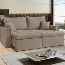 Sofá Cama Dallas 210 Cm sem Caixa Veludo Sofá Cama Dallas 210 Cm sem Caixa Veludo