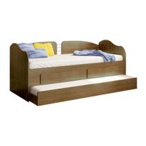 Sofá Cama Ditália Solt. Cama Aux. 2 Gav. CM-08 Diamond Cozy