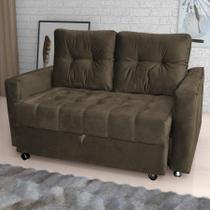 Sofá Cama Drika Turkey Marrom D444 Sofá Cama Drika Turkey Marrom D444