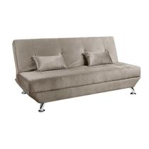 Sofá Cama Dubai 3 Lugares Reclinável Veludo Turkay Speciale Home