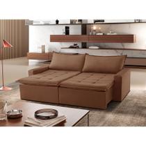 Sofa Cama e Reclinavel Imperatriz 2,20m 04 Lugares Txr
