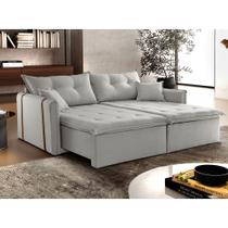 Sofa Cama e Reclinavel São Paulo 2,05m 03 Lugares Txr