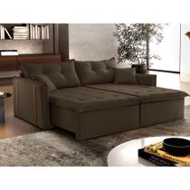 Sofa Cama e Reclinavel São Paulo 2,65m 04 Lugares Txr