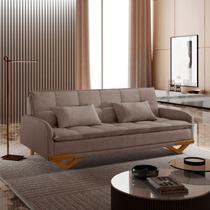 Sofa Cama em Linho 202cm X 92cm Cannes