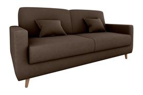 Sofá Cama Emília 2 Lugares 190cm Marrom Matrix Sofá Cama Emília 2 Lugares 190cm Marrom Matrix