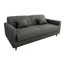 Sofá Cama Emília 2 Lugares Retrátil 204cm Capuccino Suede Matrix Sofá Cama Emília 2 Lugares Retrátil 204cm Capuccino Suede Matrix