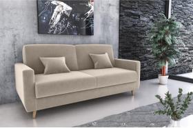 Sofá Cama Emilia Suede Bege B251 Matrix