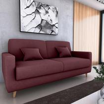 Sofá Cama Emilia Veludo Rose E431 - Matrix