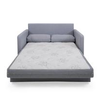 Sofá Cama Herval Versátil Queen 1,76M - Linho cinza Sofá Cama Herval Versátil Queen 1,76M - Linho cinza