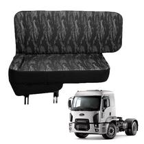 Sofá Cama Lado Carona do Ford Cargo (Cabine Nova)