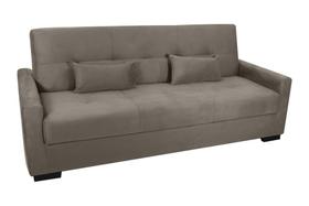 Sofá Cama Lavínia 3 Lugares 203cm Capuccino Matrix