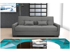 Sofá Cama Lavínia 3 Lugares 203cm Cinza Matrix
