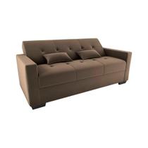 Sofá Cama Lavínia 3 Lugares Retrátil e Reclinável 203CM Veludo Matrix