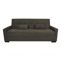 Sofá Cama Lavínia 3 Lugares Suede Capuccino Matrix