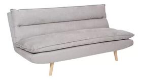Sofá Cama Micro Fibra Importado - 90x102x196 Cm Design Luxo