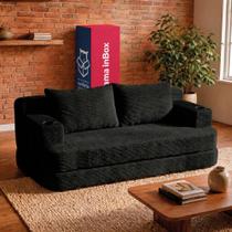 Sofá Cama Nami. 1,50m Xpand Tech Tecido Velourê Cama inBox Sofá Cama Nami. 1,50m Xpand Tech Tecido Velourê Cama inBox