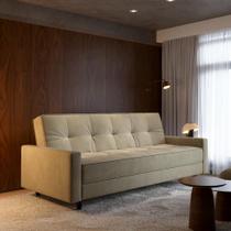 Sofá-cama Nice 4 Lugares Suede 204cm