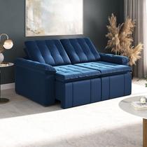 Sofá Cama Palmeira 3 Lugares Retrátil Reclinável 2,00m Veludo com Molas CabeCasa MadeiraOriginals