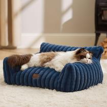 Sofá Cama para Gato Bedsure - Acolchoado com Lã de Veludo Macio